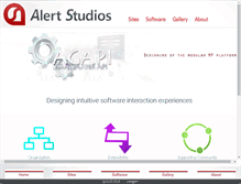 Tablet Screenshot of alertstudios.com